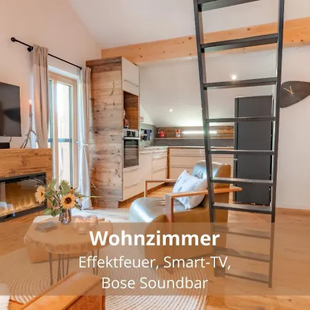 Chalet Waldhaeusl Luxurioese Ferienwohnungen Mit Sauna & Whirlpool, Kamin, Balkon Oder Terrasse Mit Bergblick Heiligenblut Exterior photo