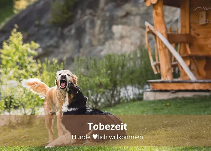 Chalet Waldhaeusl Luxurioese Ferienwohnungen Mit Sauna & Whirlpool, Kamin, Balkon Oder Terrasse Mit Bergblick