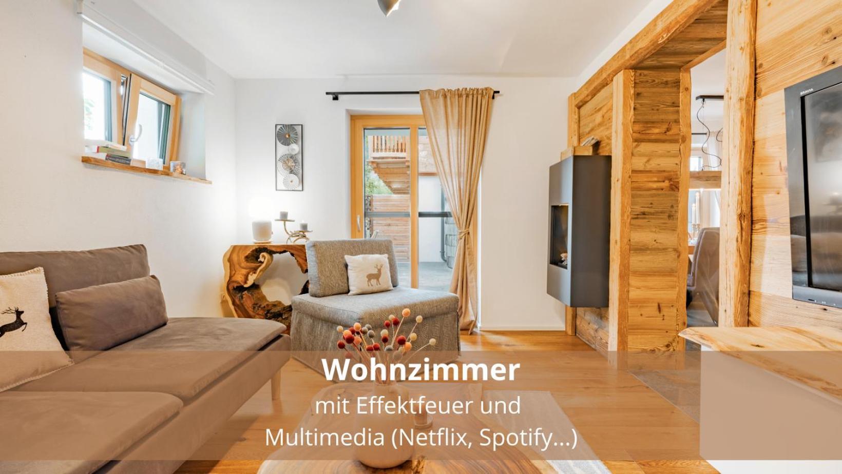 Waldhaeusl Luxurioese Mit Sauna & Whirlpool, Kamin, Balkon Oder Terrasse Mit Bergblick Heiligenblut